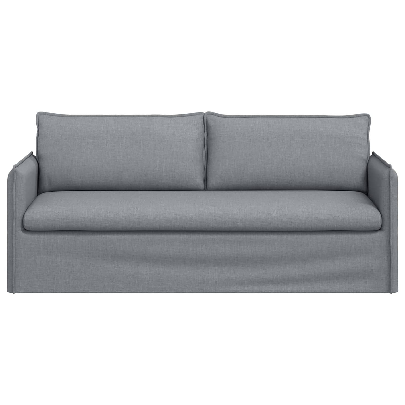 vidaXL Sofa Jasnoszary 196 x 82 x 85 cm tkanina