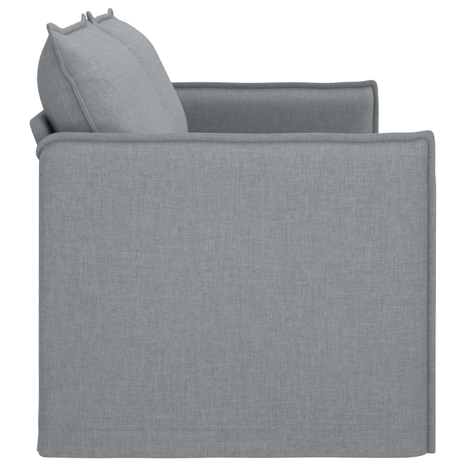 vidaXL Sofa Jasnoszary 196 x 82 x 85 cm tkanina