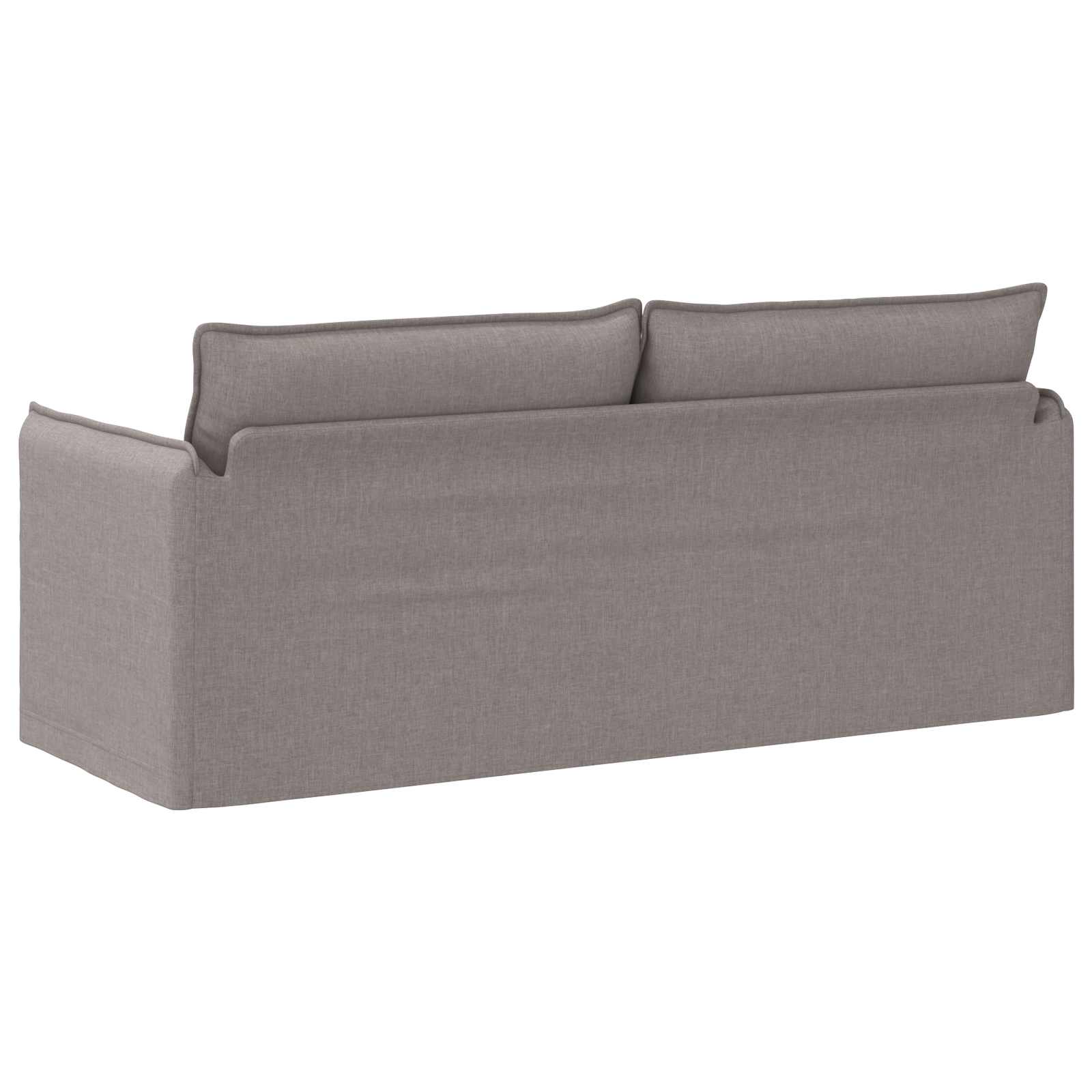 vidaXL Sofa Ciemnoszary 196 x 82 x 85 cm tkanina