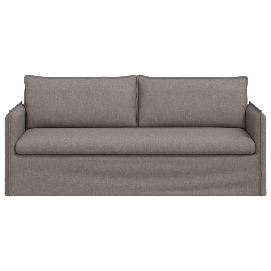 vidaXL Sofa Ciemnoszary 196 x 82 x 85 cm tkanina