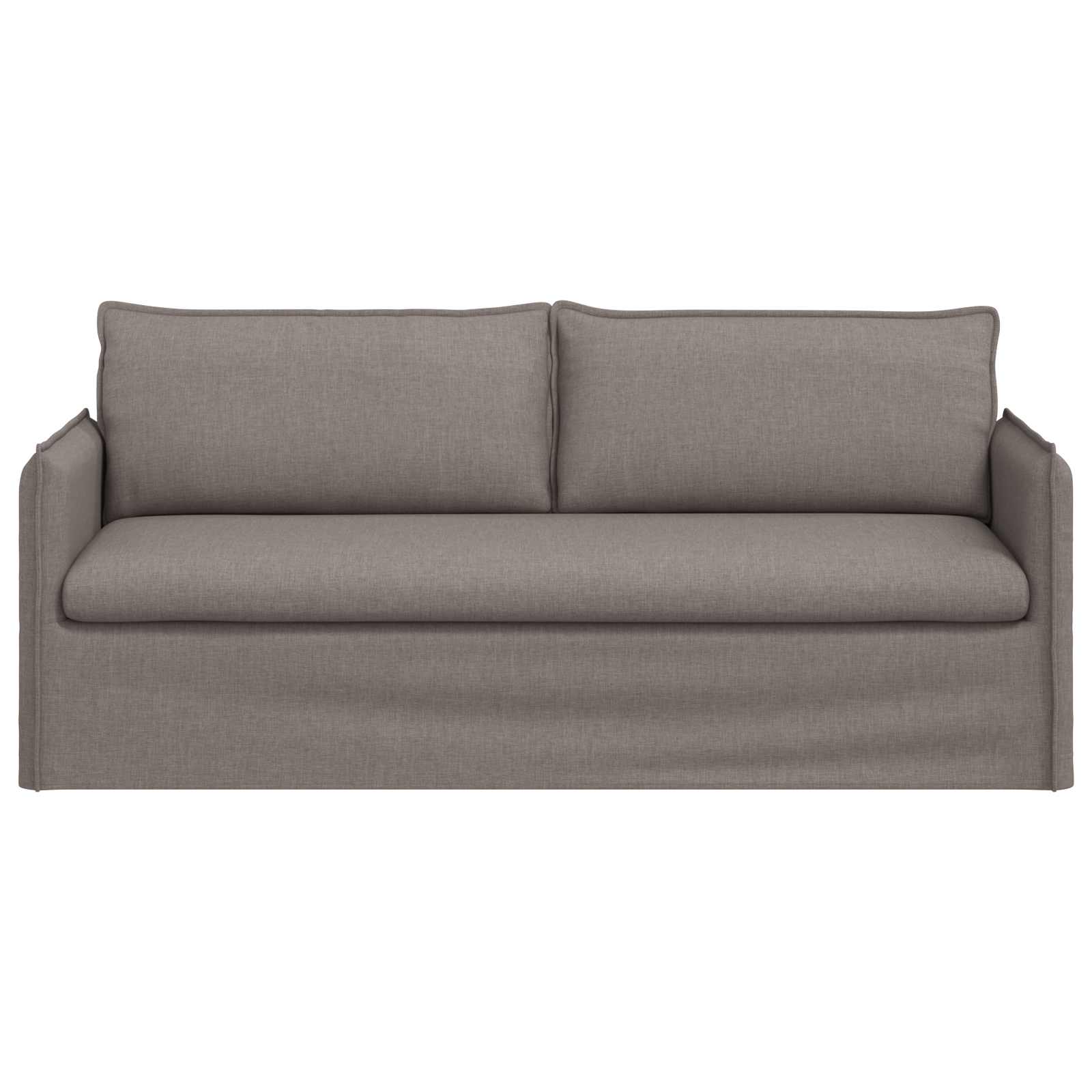 vidaXL Sofa Ciemnoszary 196 x 82 x 85 cm tkanina