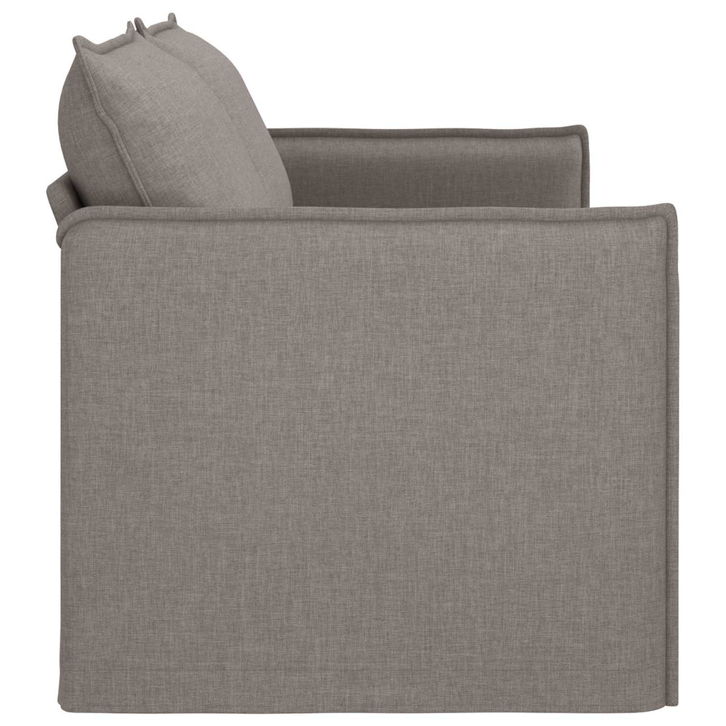 vidaXL Sofa Ciemnoszary 196 x 82 x 85 cm tkanina