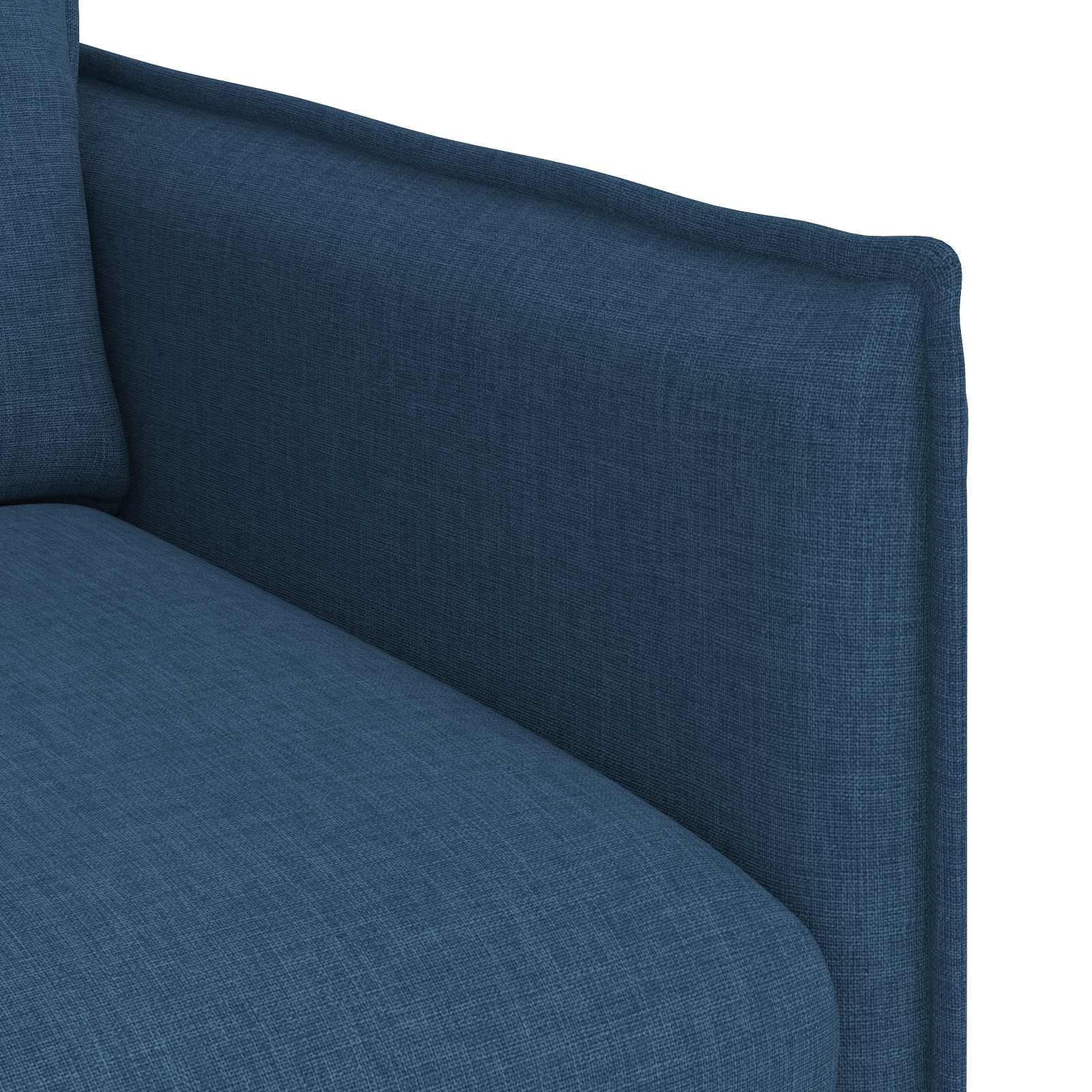 vidaXL Sofa Niebieski 196 x 82 x 85 cm tkanina
