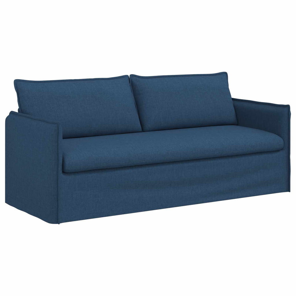 vidaXL Sofa Niebieski 196 x 82 x 85 cm tkanina