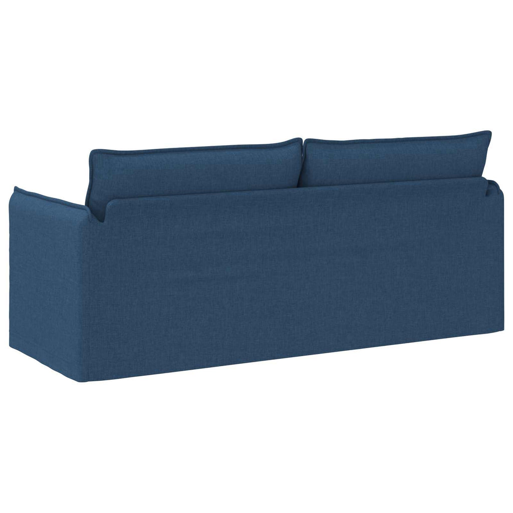 vidaXL Sofa Niebieski 196 x 82 x 85 cm tkanina
