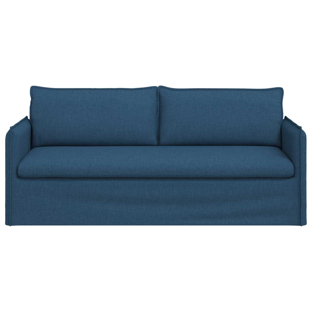 vidaXL Sofa Niebieski 196 x 82 x 85 cm tkanina
