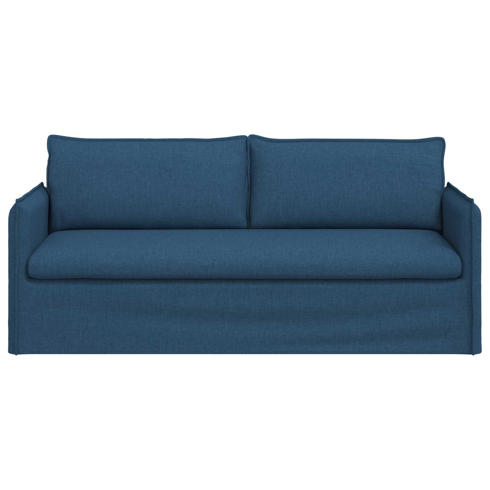 vidaXL Sofa Niebieski 196 x 82 x 85 cm tkanina