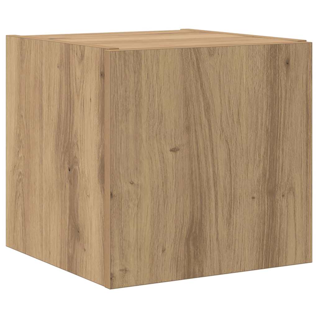 vidaXL Szafka pod telewizor 30,5 x 35 x 30 cm Dąb rzemieślniczy
