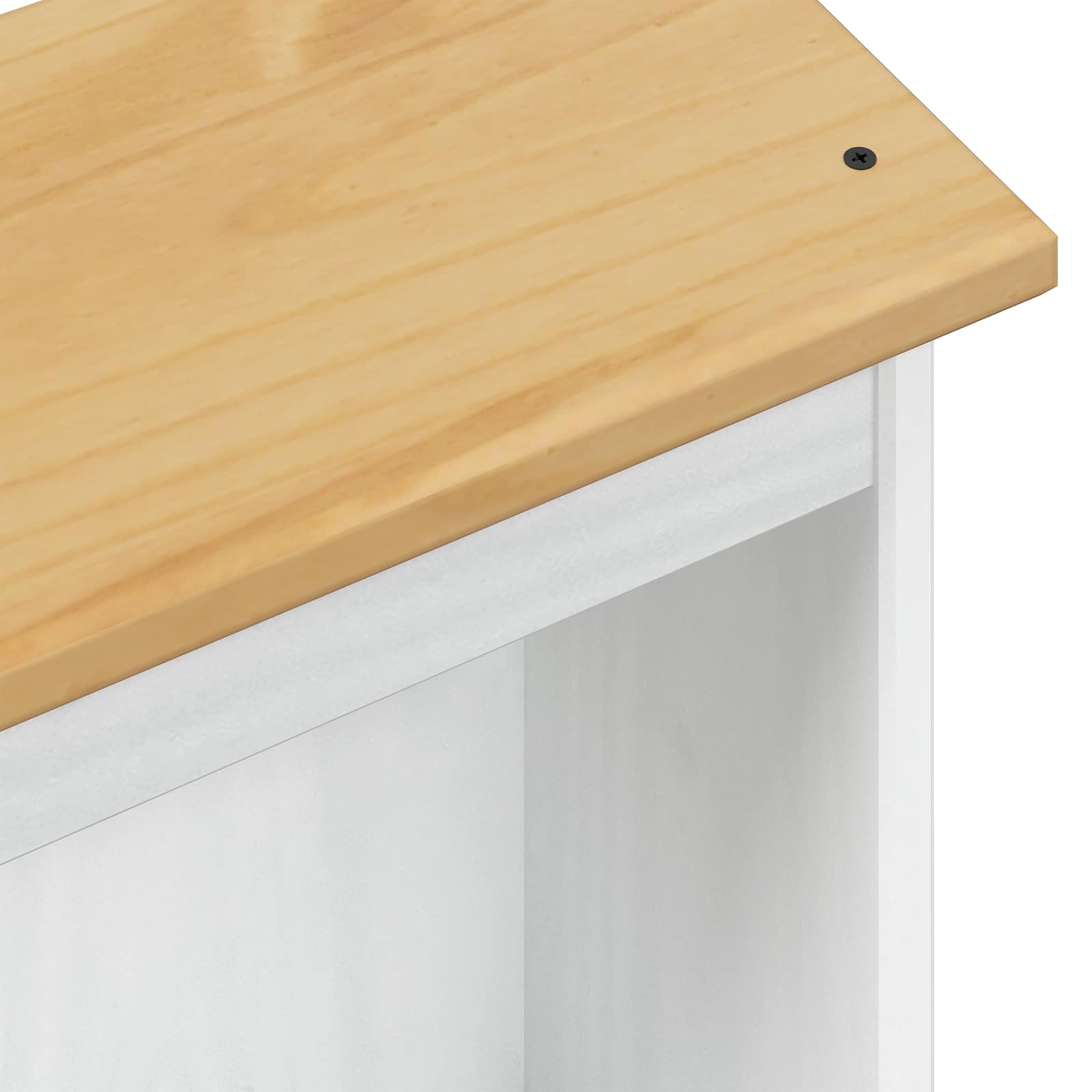 vidaXL Półka na książki Biały 46 x 20 x 170 cm Lite drewno sosnowe