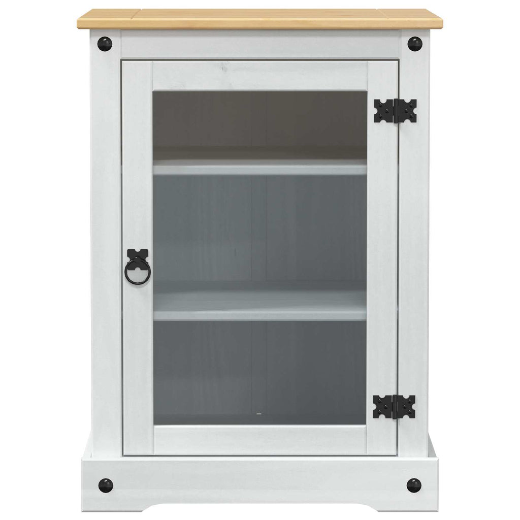 vidaXL Szafka HiFi Biały 60 x 50 x 82 cm Lite drewno sosnowe