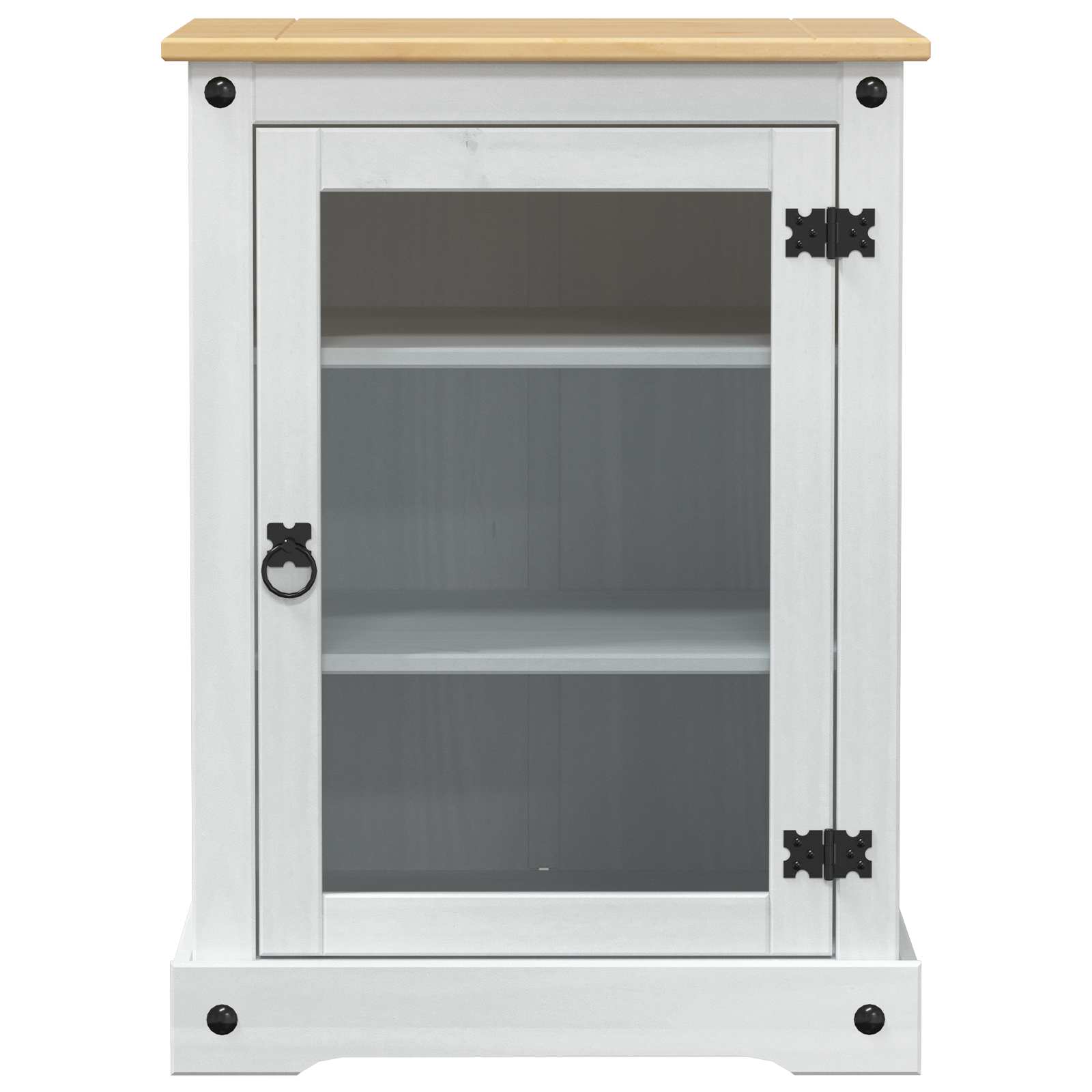 vidaXL Szafka HiFi Biały 60 x 50 x 82 cm Lite drewno sosnowe