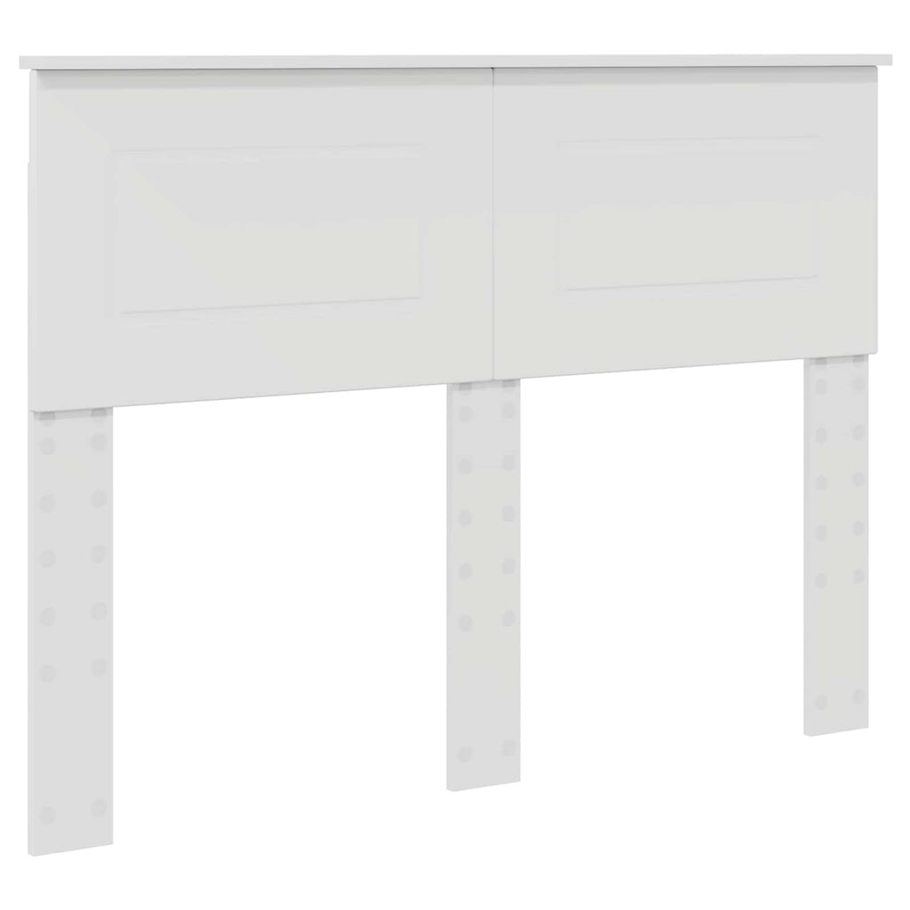 vidaXL Ramka łóżka Biały 120 x 200 cm Materiał drewnopochodny