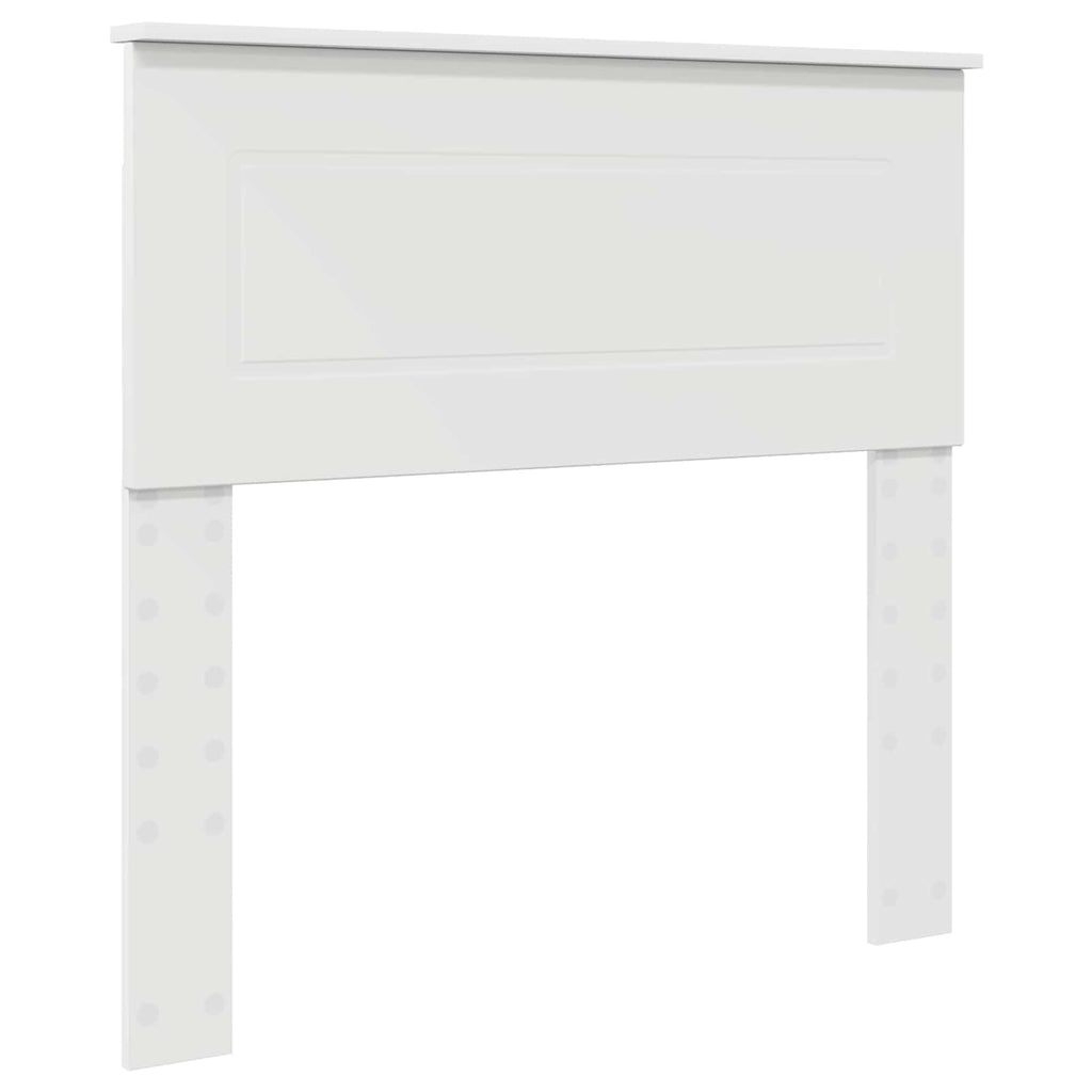 vidaXL Ramka łóżka z szufladą Biały 90 x 190 cm Drewno inżynieryjne