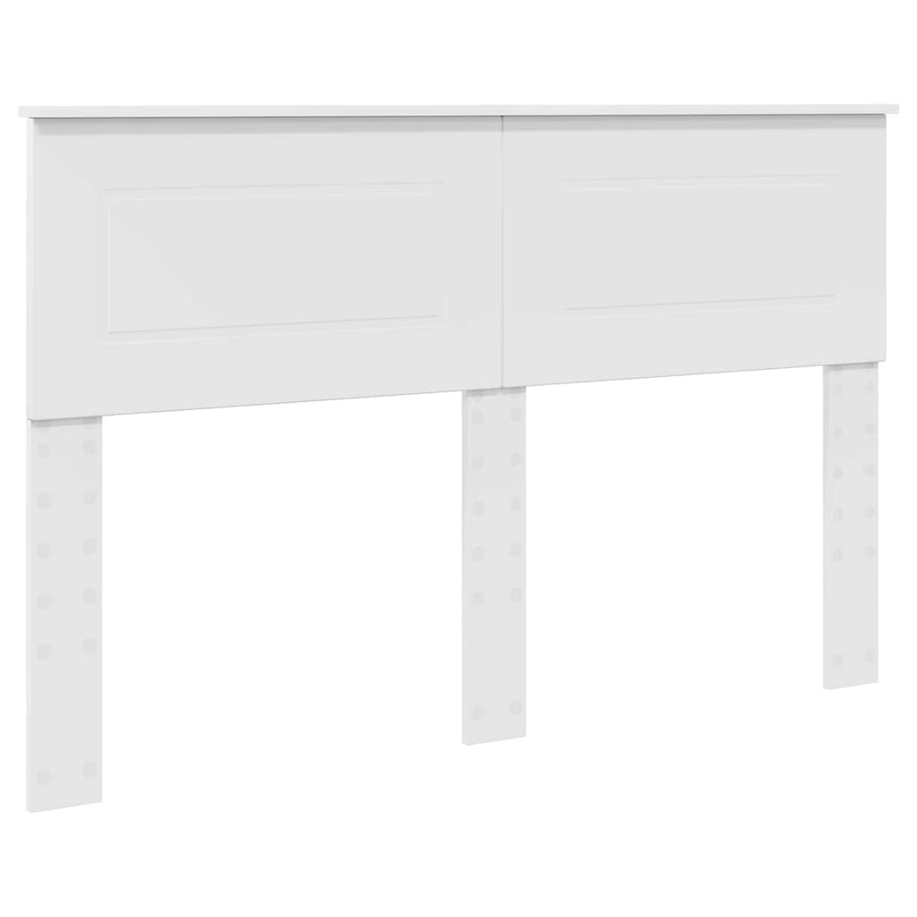vidaXL Ramka łóżka Biały 160 x 200 cm Materiał drewnopochodny