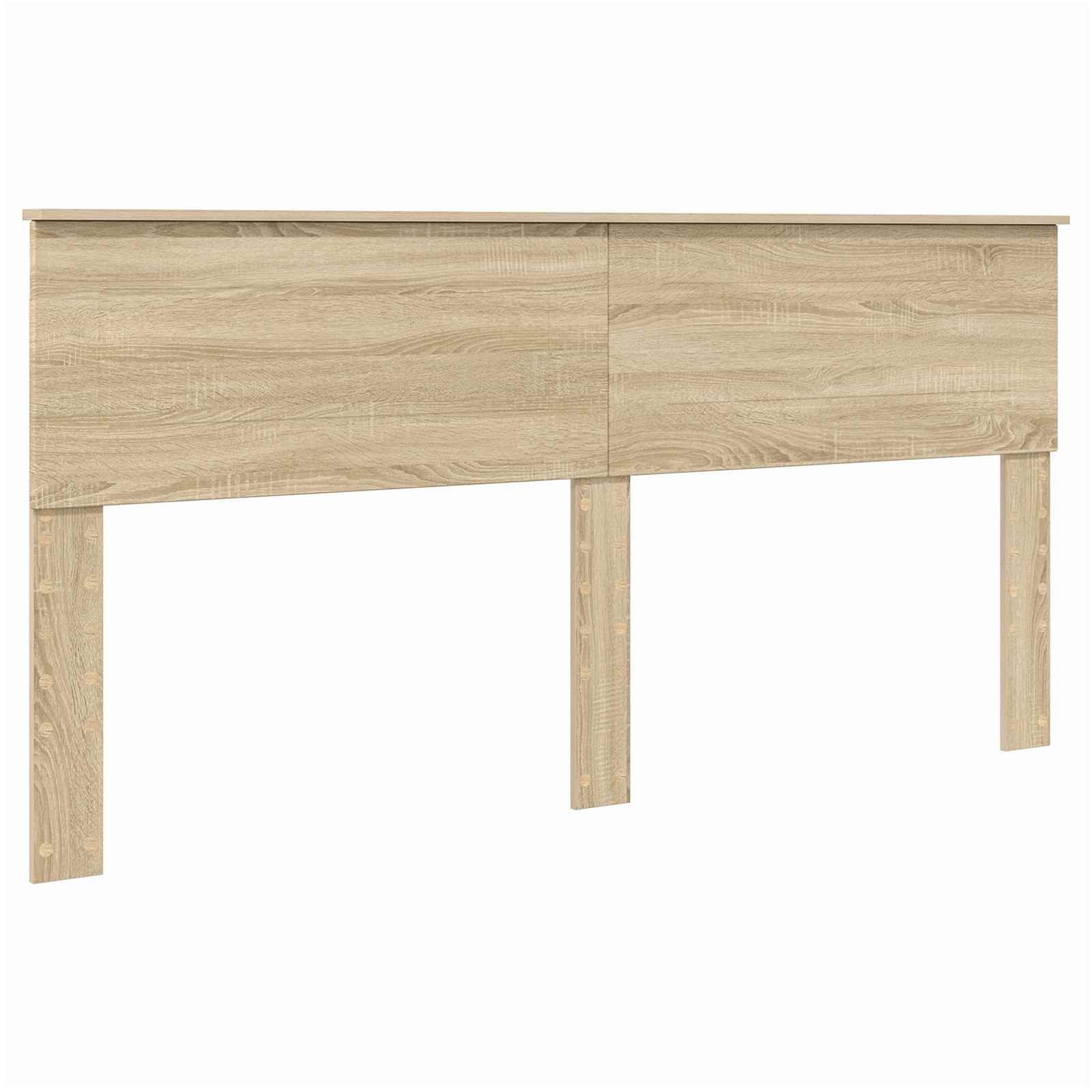 vidaXL Ramka łóżka Dąb Sonoma 180 x 200 cm Materiał drewnopochodny