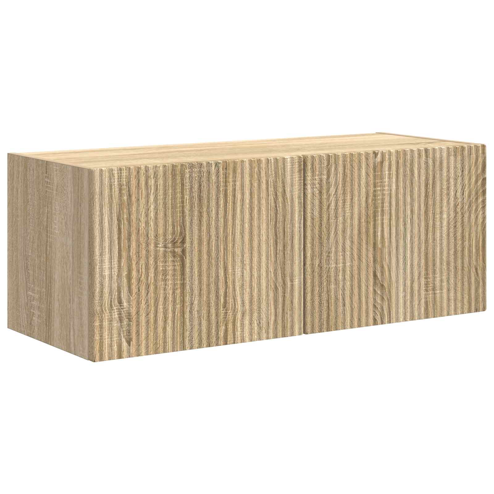 vidaXL Zestaw szafek RTV 2 pcs Dąb Sonoma Materiał drewnopochodny