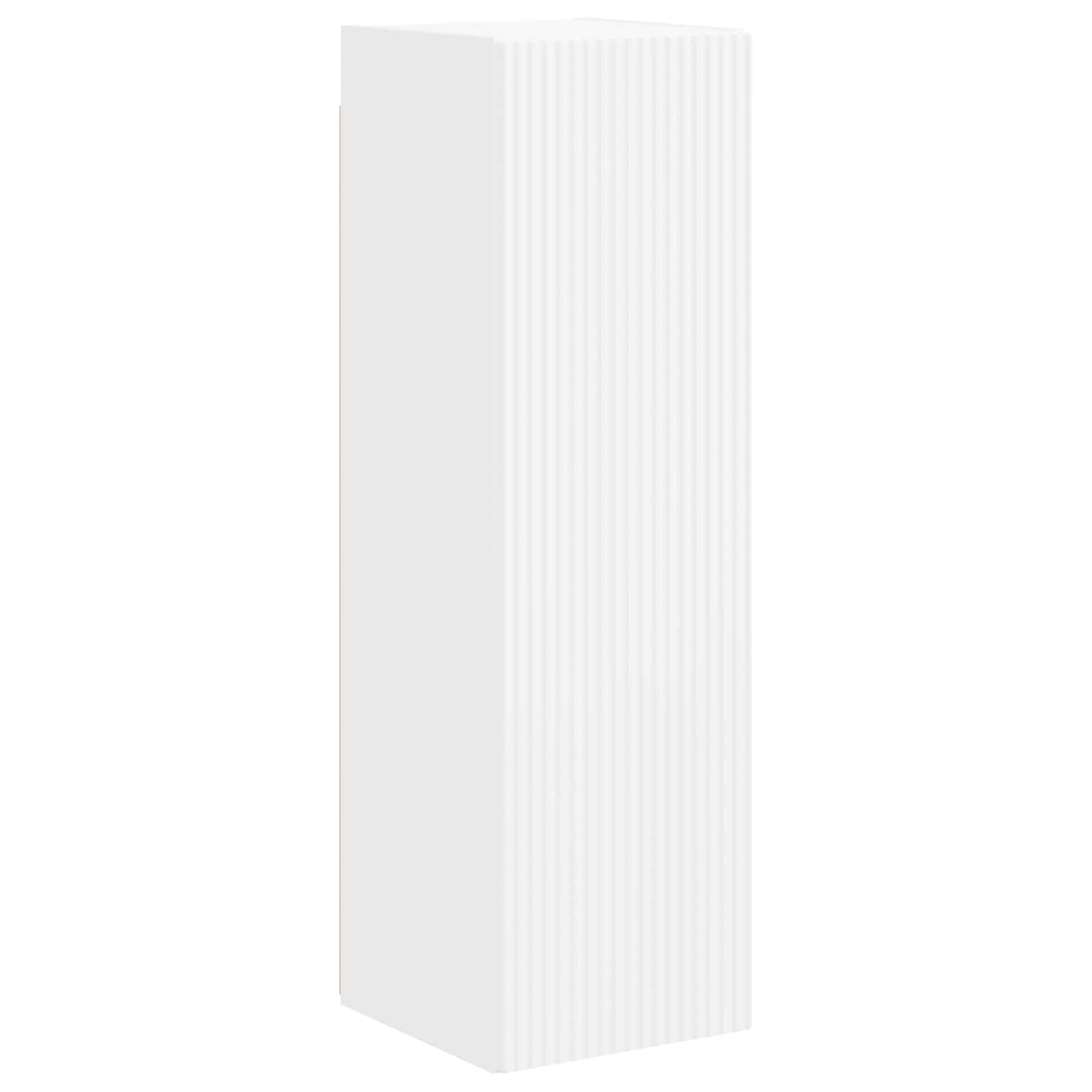 vidaXL Zestaw szafek RTV 4 pcs Biały Materiał drewnopochodny