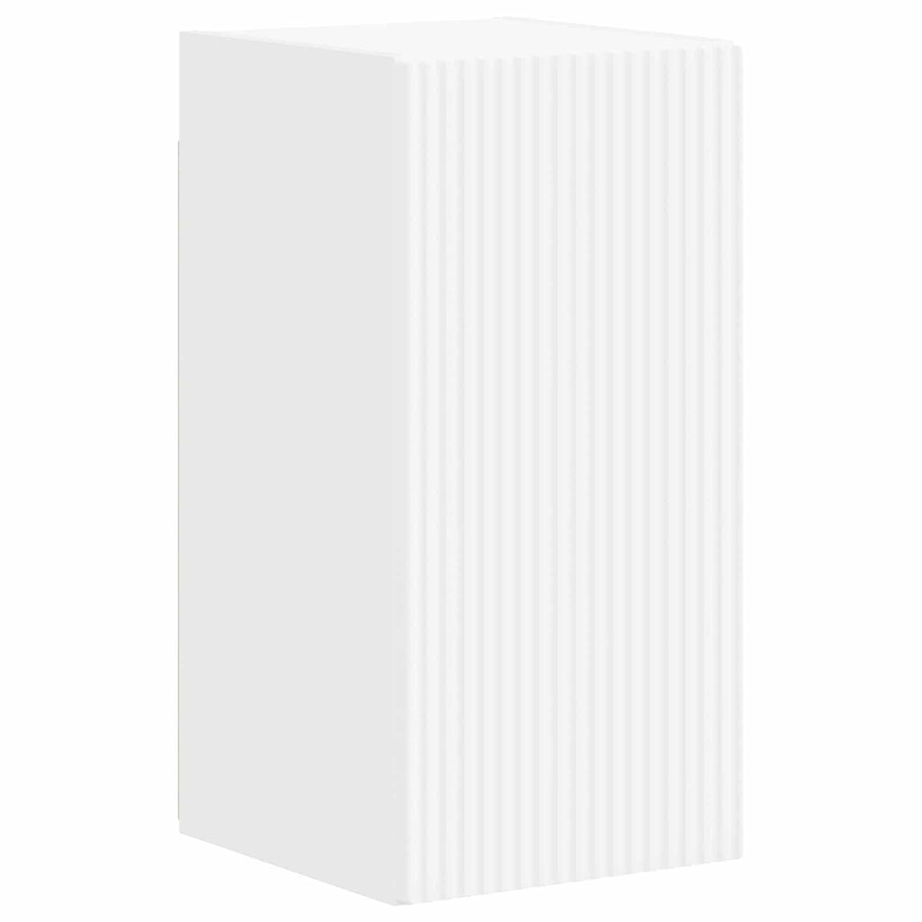 vidaXL Zestaw szafek RTV 4 pcs Biały Materiał drewnopochodny