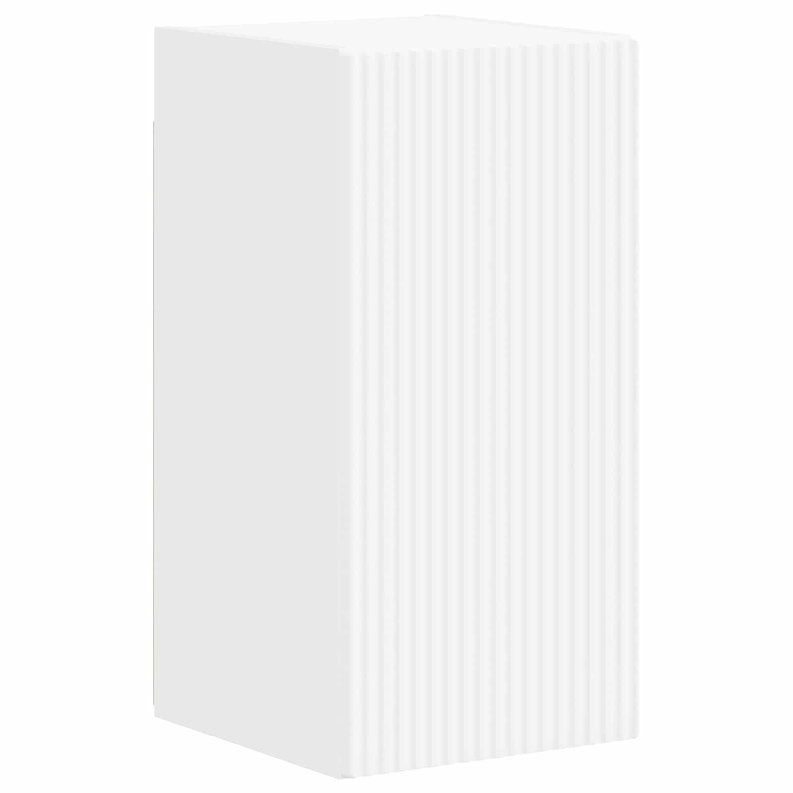 vidaXL Zestaw szafek RTV 4 pcs Biały Materiał drewnopochodny