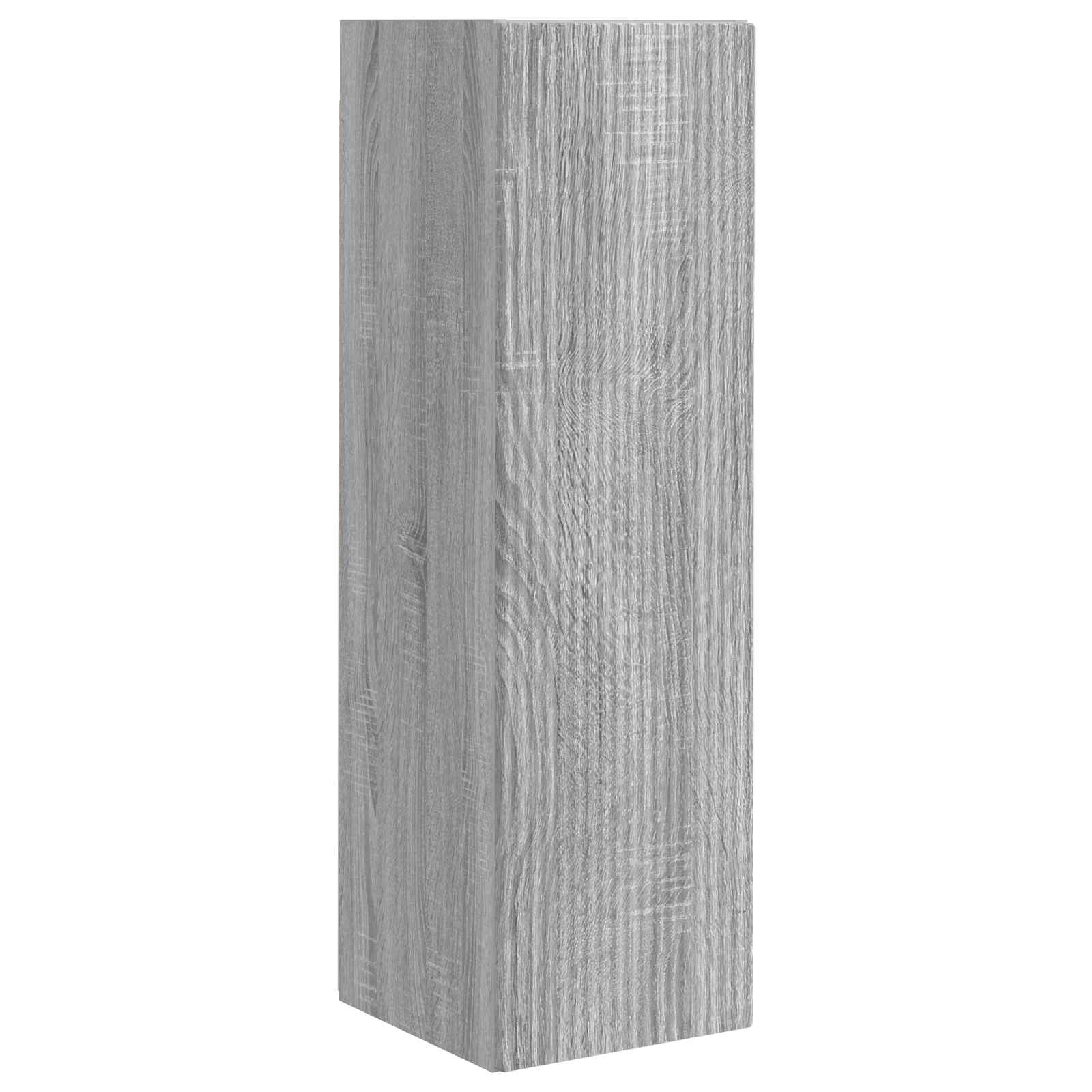 vidaXL Zestaw szafek RTV 4 pcs Szary Sonoma Materiał drewnopochodny