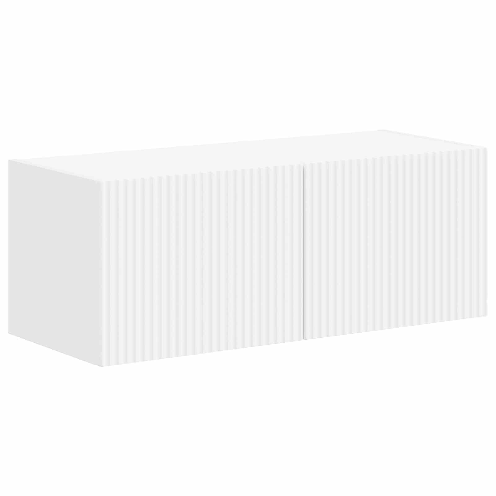 vidaXL Zestaw szafek RTV 4 pcs Biały Materiał drewnopochodny