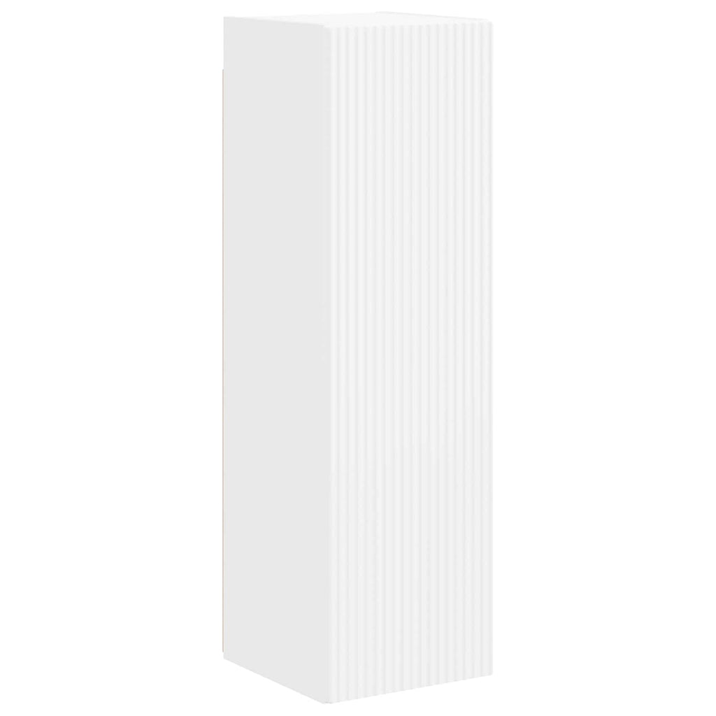 vidaXL Zestaw szafek RTV 4 pcs Biały Materiał drewnopochodny