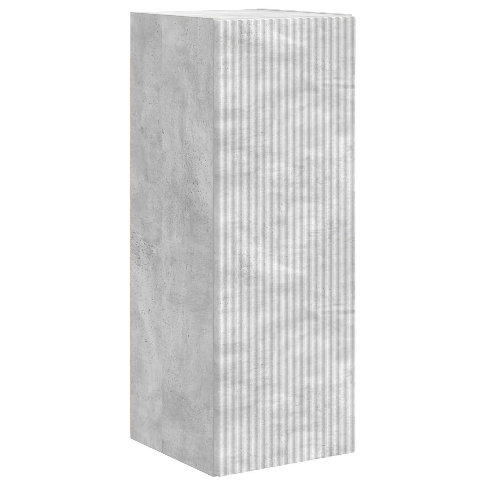 vidaXL Zestaw szafek RTV 4 pcs Betonowy szary Materiał drewnopochodny