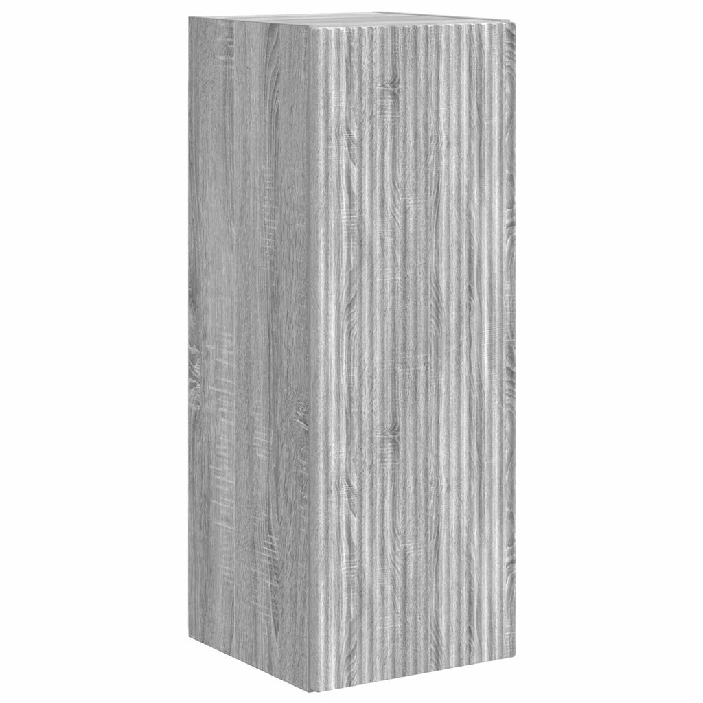 vidaXL Zestaw szafek RTV 4 pcs Szary Sonoma Materiał drewnopochodny