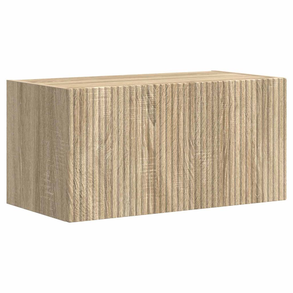 vidaXL Zestaw szafek RTV 4 pcs Dąb Sonoma Materiał drewnopochodny