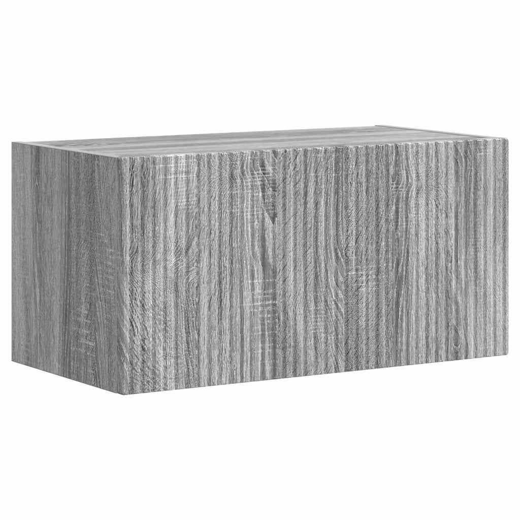 vidaXL Zestaw szafek RTV 4 pcs Szary Sonoma Materiał drewnopochodny