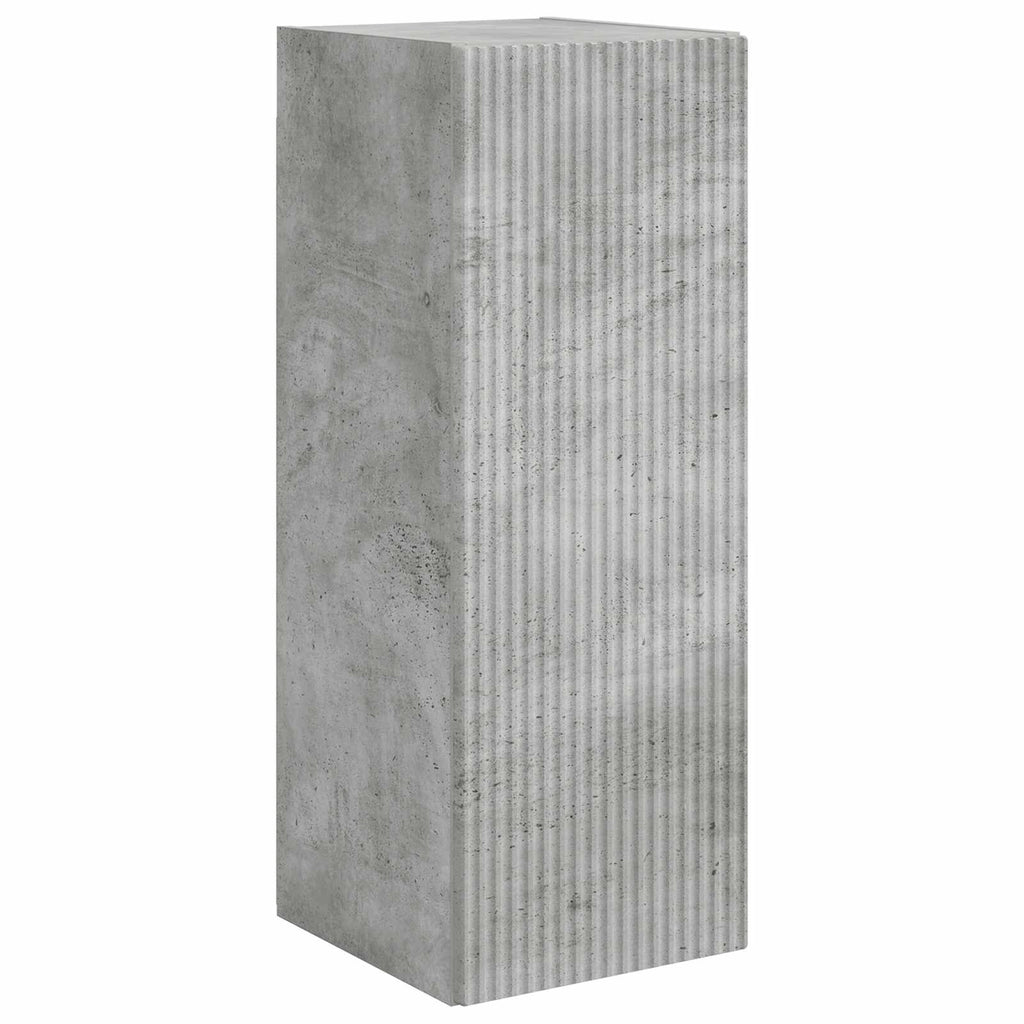 vidaXL Zestaw szafek RTV 4 pcs Betonowy szary Materiał drewnopochodny