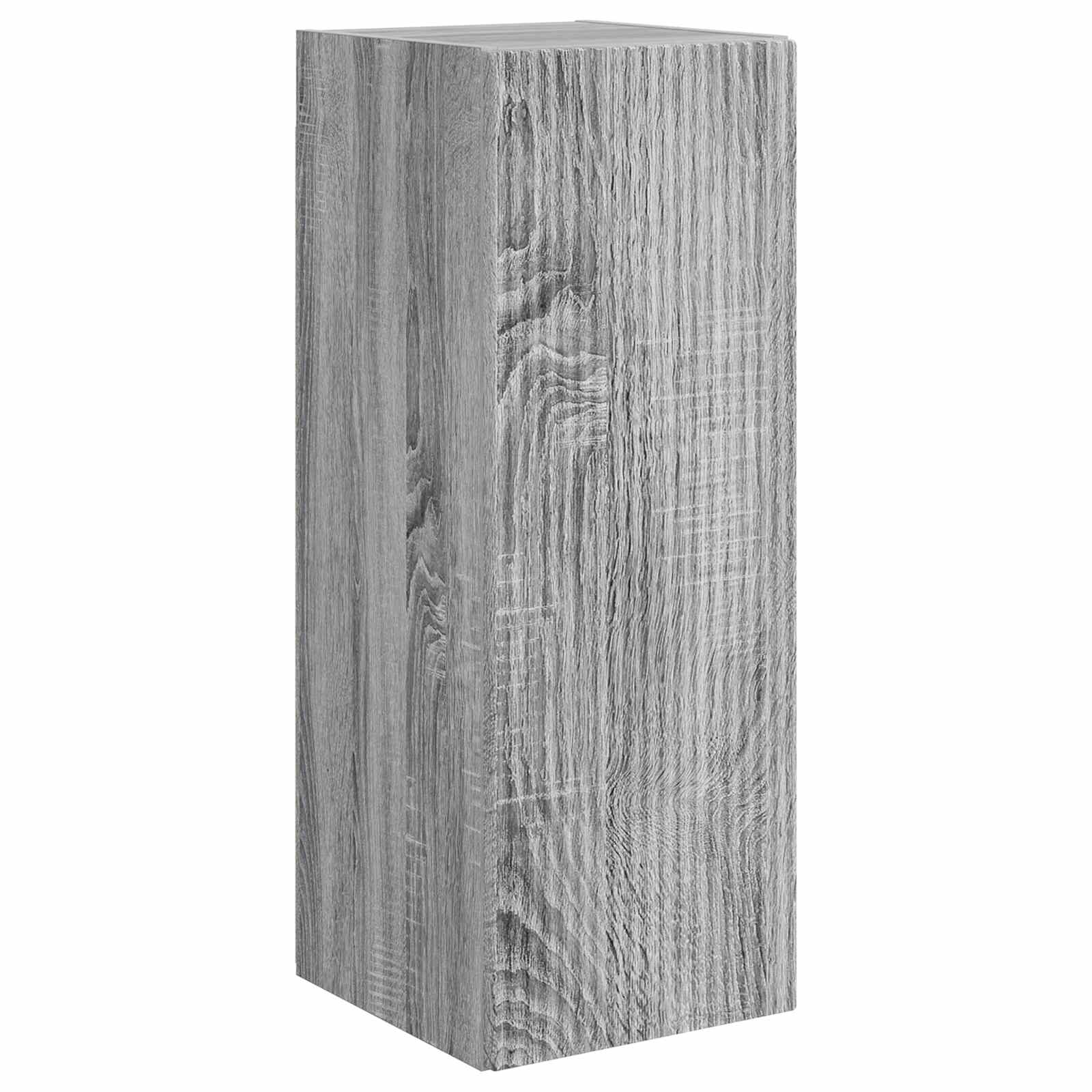 vidaXL Zestaw szafek RTV 4 pcs Szary Sonoma Materiał drewnopochodny