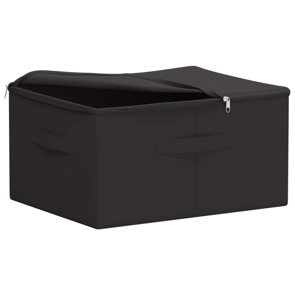 vidaXL Skrzynia do przechowywania 24 pcs antracytowy 43 x 34 x 23 cm