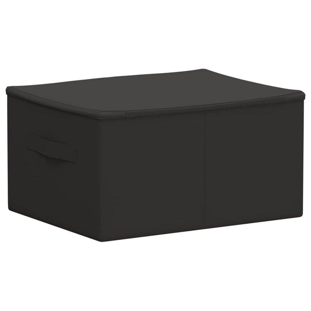 vidaXL Skrzynia do przechowywania 24 pcs antracytowy 43 x 34 x 23 cm