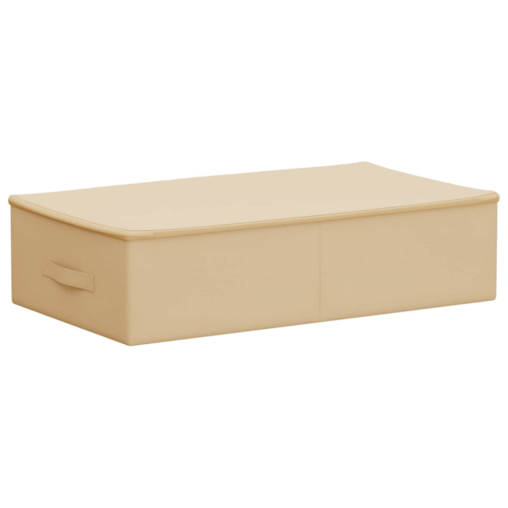vidaXL Skrzynia do przechowywania 6 pcs kremowy 70 x 40 x 18 cm