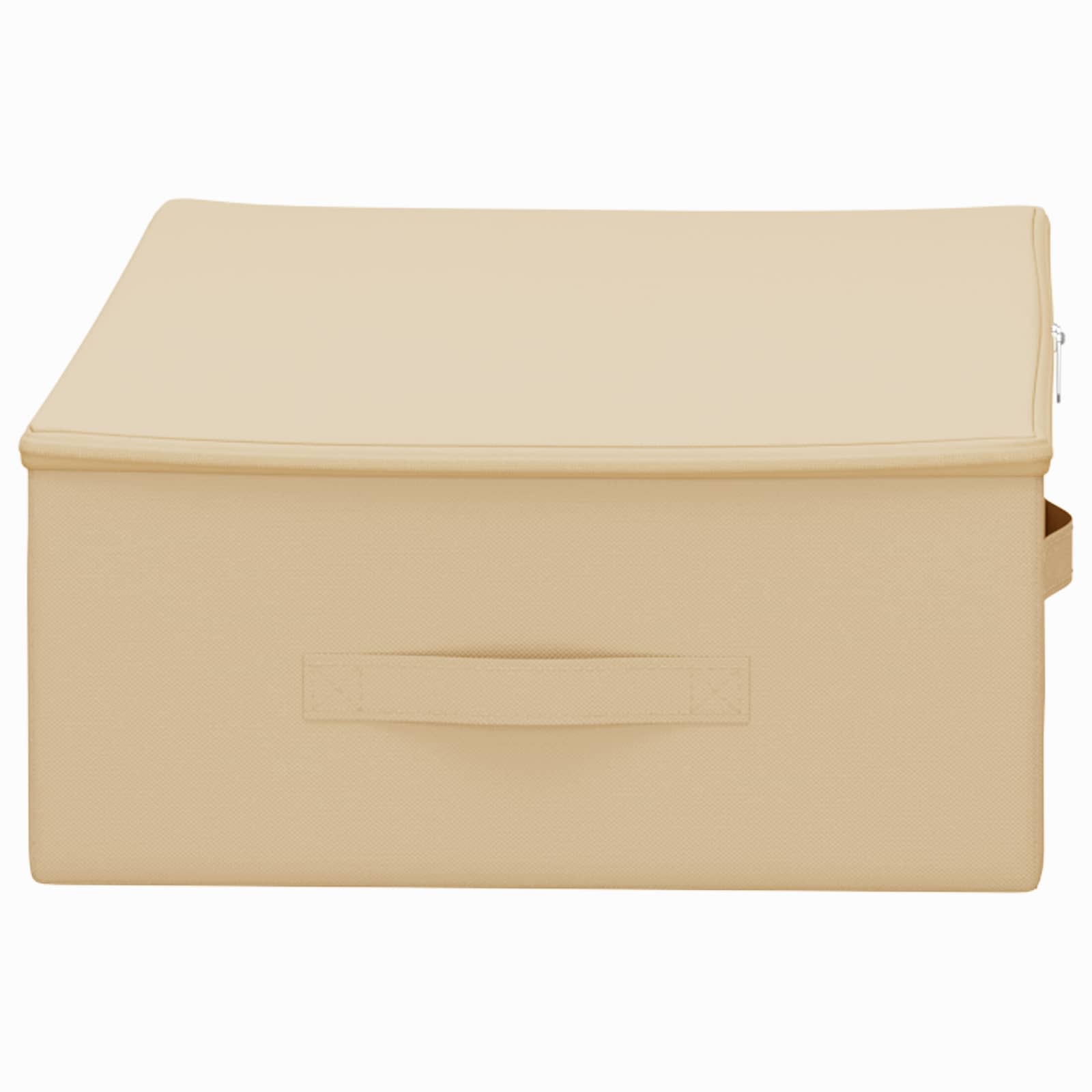 vidaXL Skrzynia do przechowywania 6 pcs kremowy 70 x 40 x 18 cm