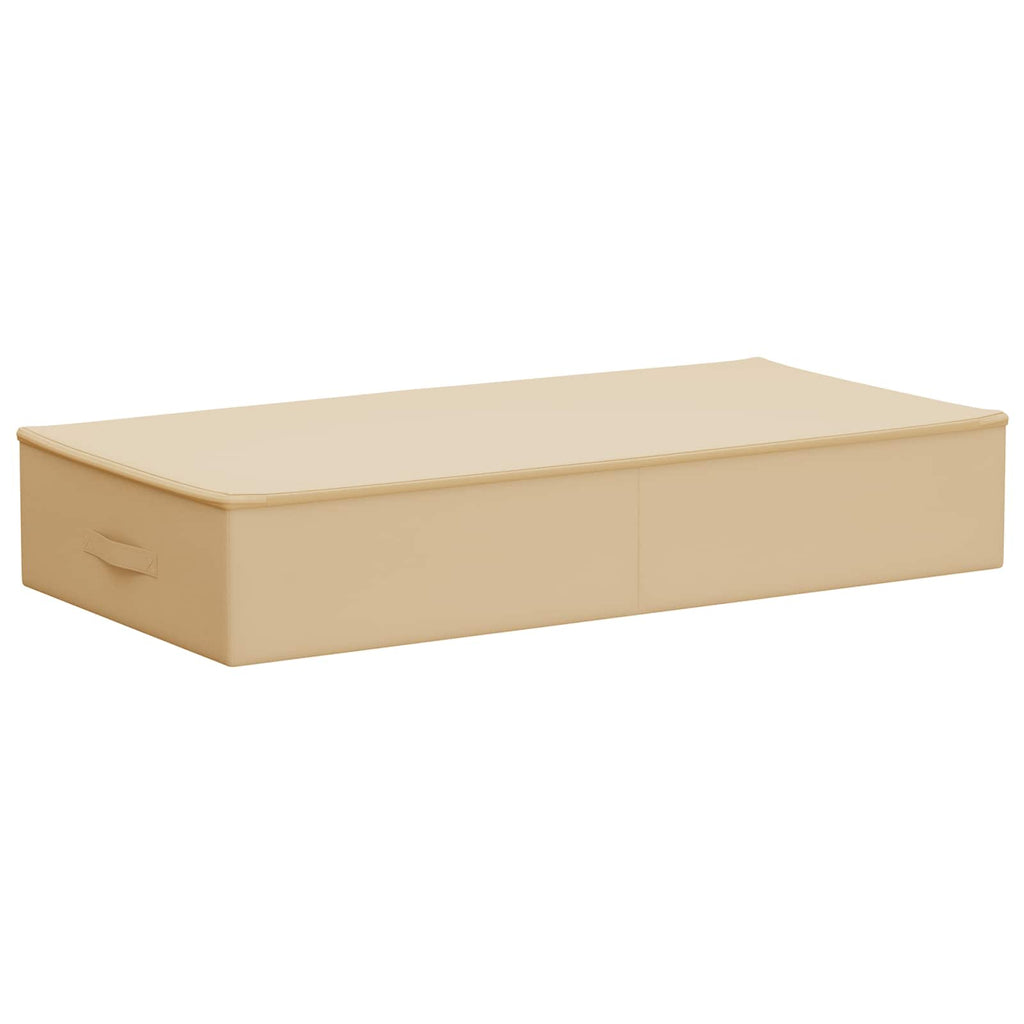 vidaXL Skrzynia do przechowywania 24 pcs kremowy 100 x 50 x 18 cm