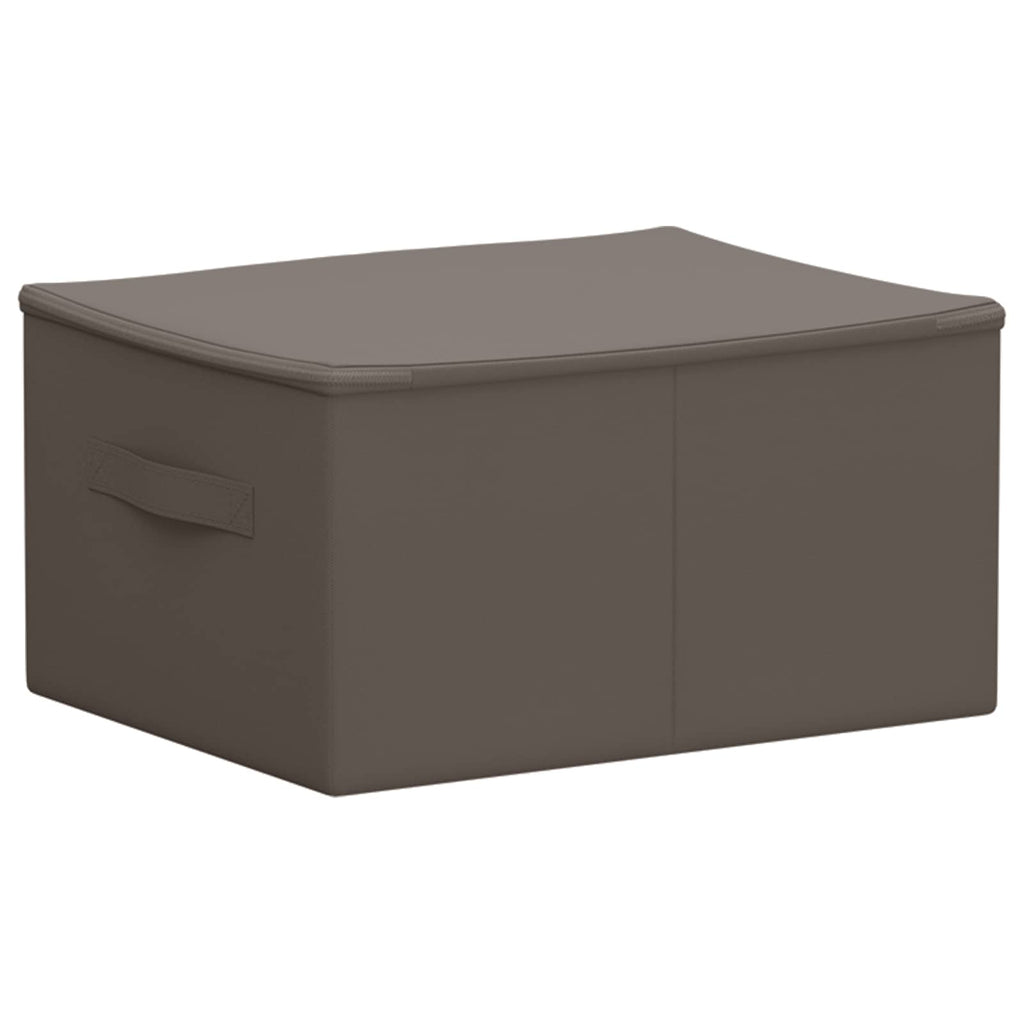 vidaXL Skrzynia do przechowywania 24 pcs Szary 43 x 34 x 23 cm