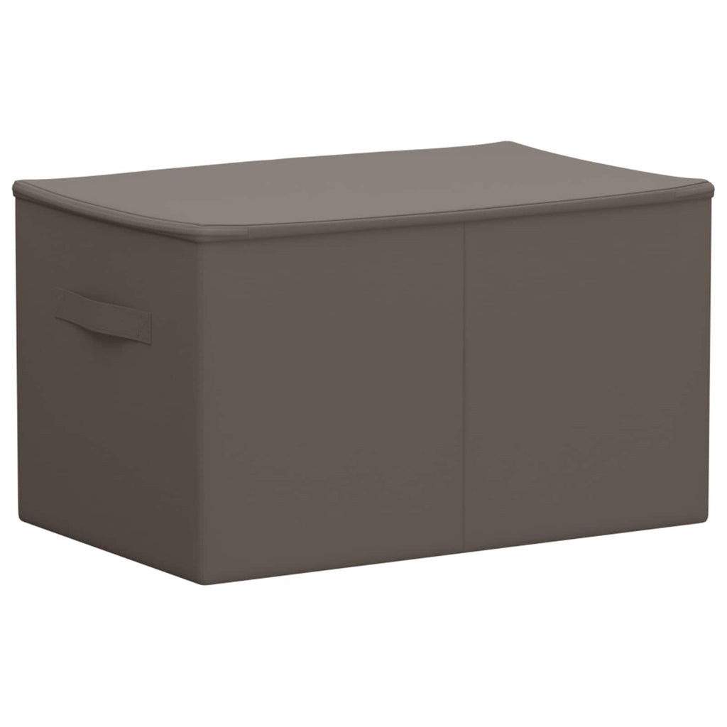 vidaXL Skrzynia do przechowywania 6 pcs antracytowy 55 x 35 x 32 cm