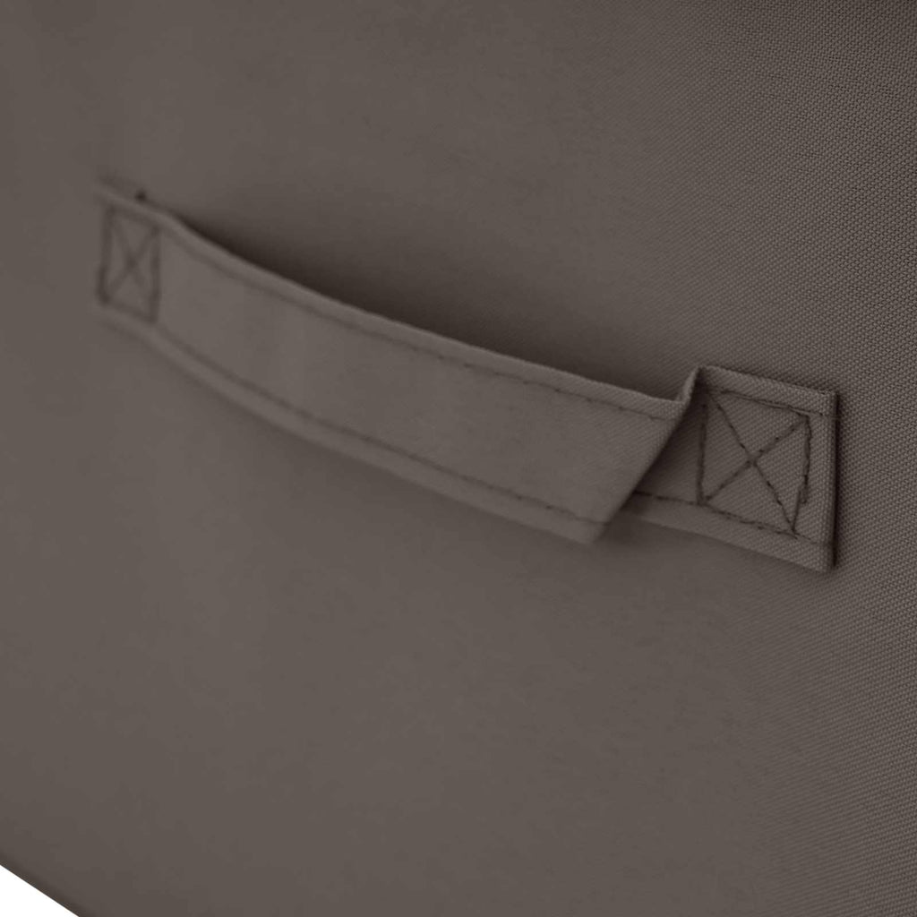 vidaXL Skrzynia do przechowywania 24 pcs Szary 60 x 43 x 35 cm