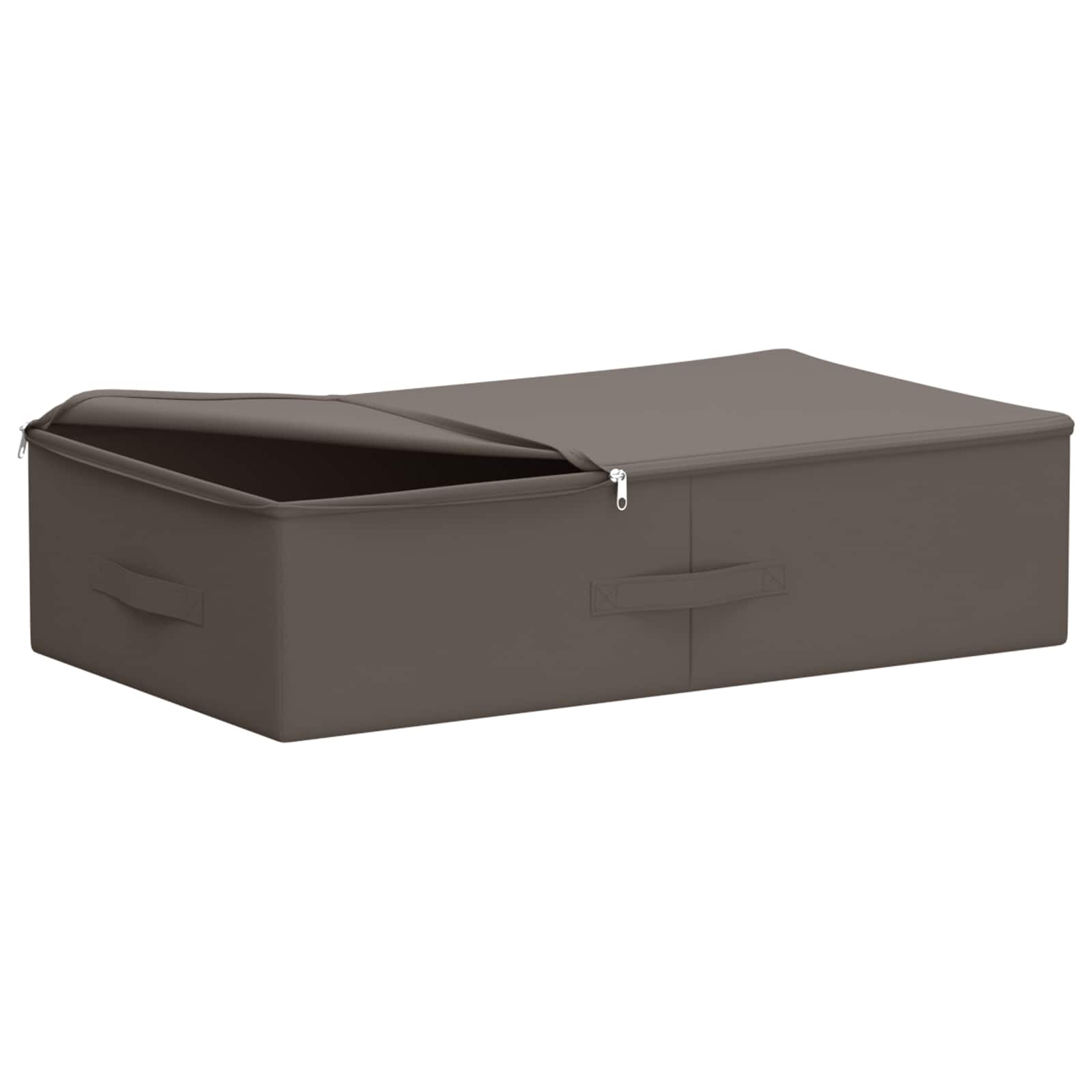 vidaXL Skrzynia do przechowywania 6 pcs Szary 70 x 40 x 18 cm Włóknina