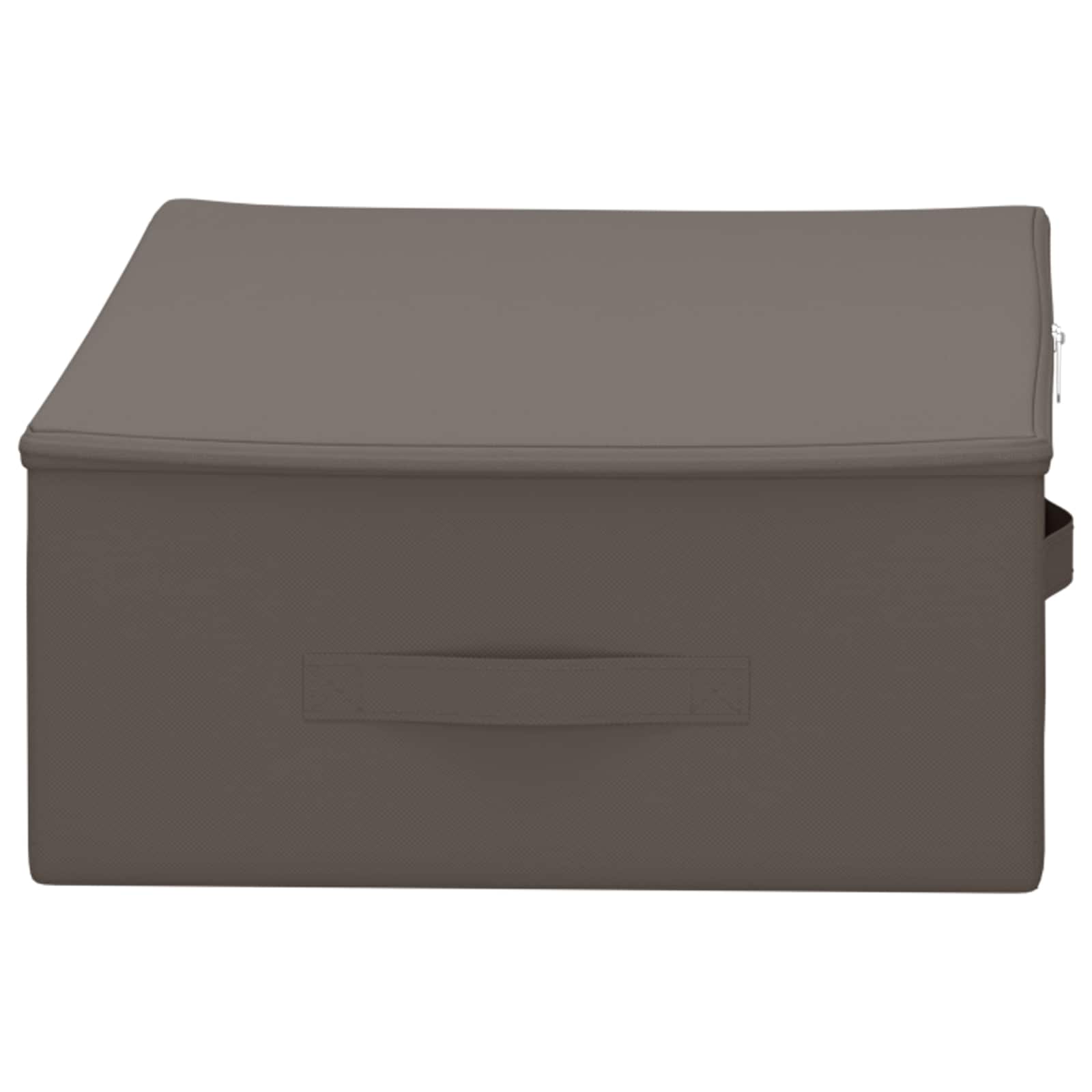 vidaXL Skrzynia do przechowywania 6 pcs Szary 70 x 40 x 18 cm Włóknina