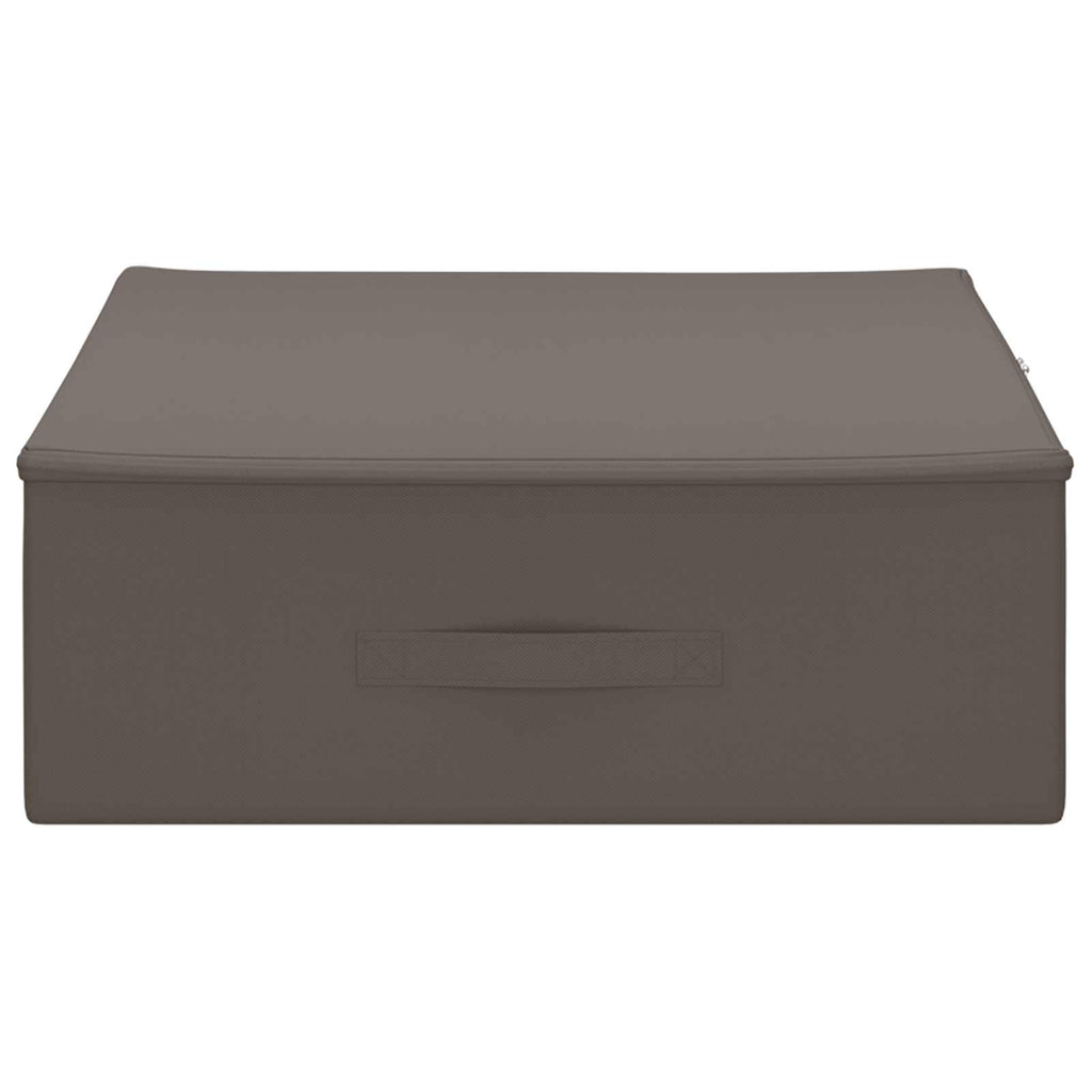 vidaXL Skrzynia do przechowywania 24 pcs Szary 90 x 48 x 15 cm