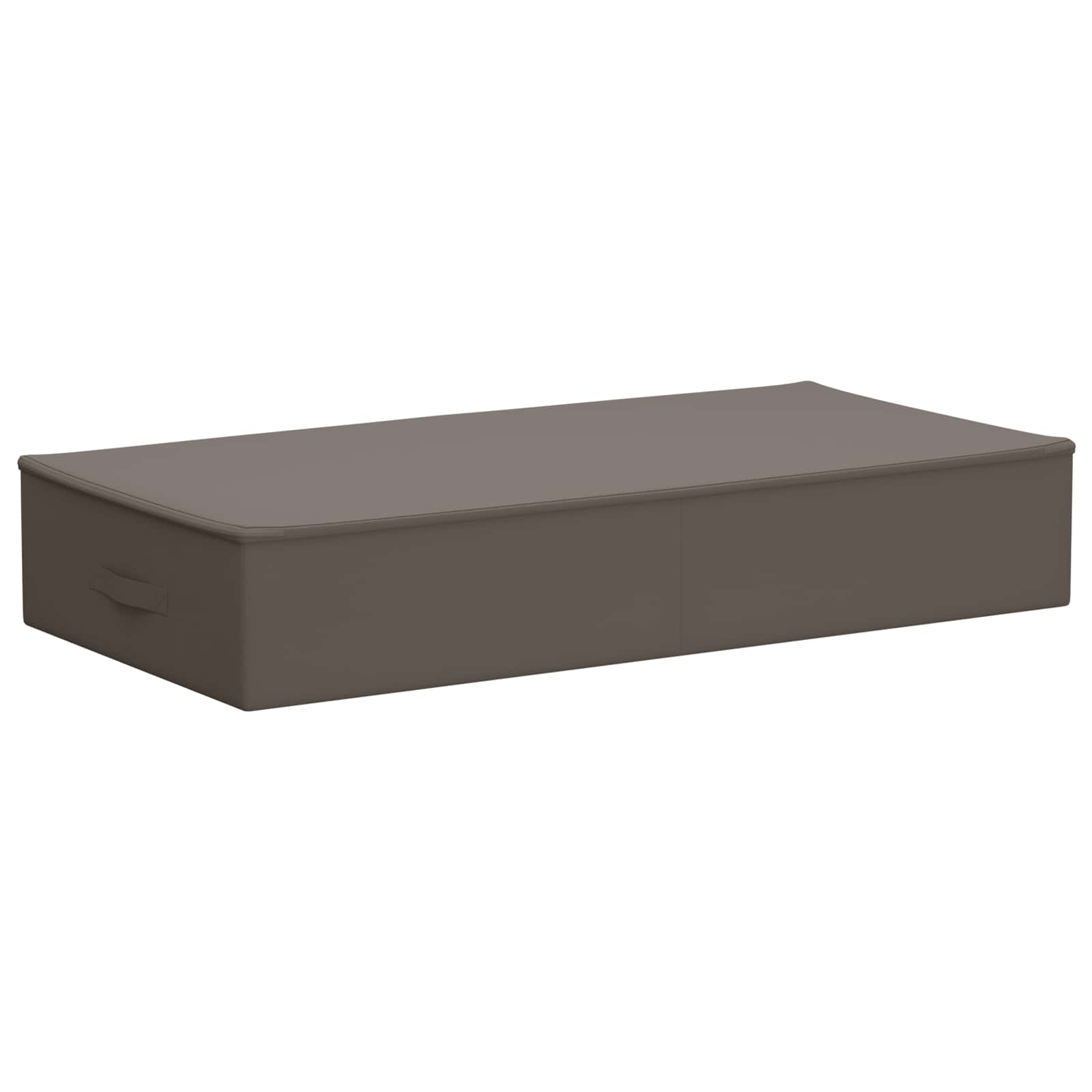 vidaXL Skrzynia do przechowywania 2 pcs Szary 100 x 50 x 18 cm