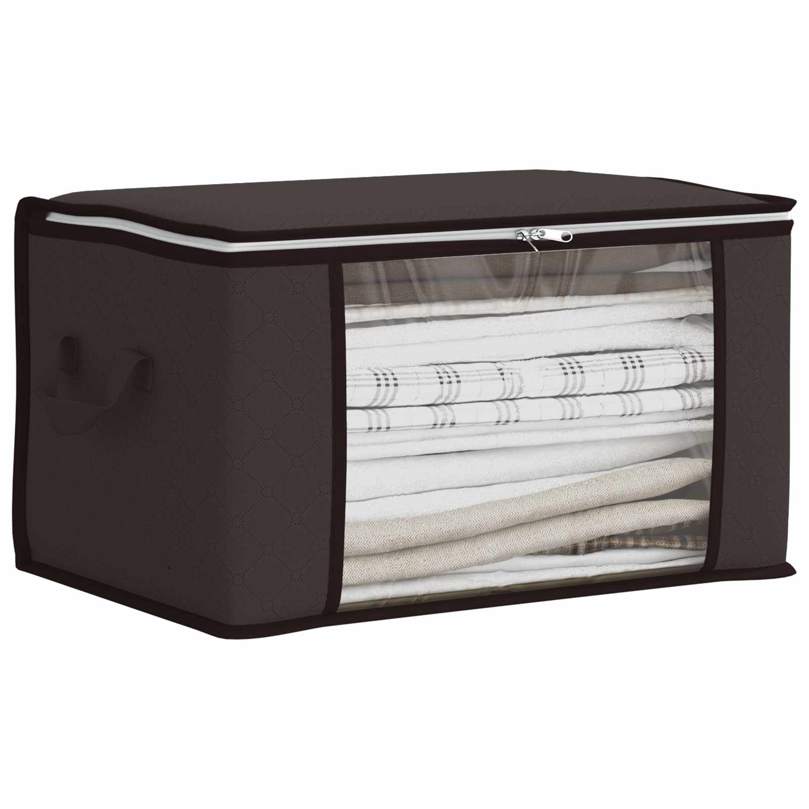 vidaXL Pojemnik na przechowywanie z przezroczystym bocznym oknem