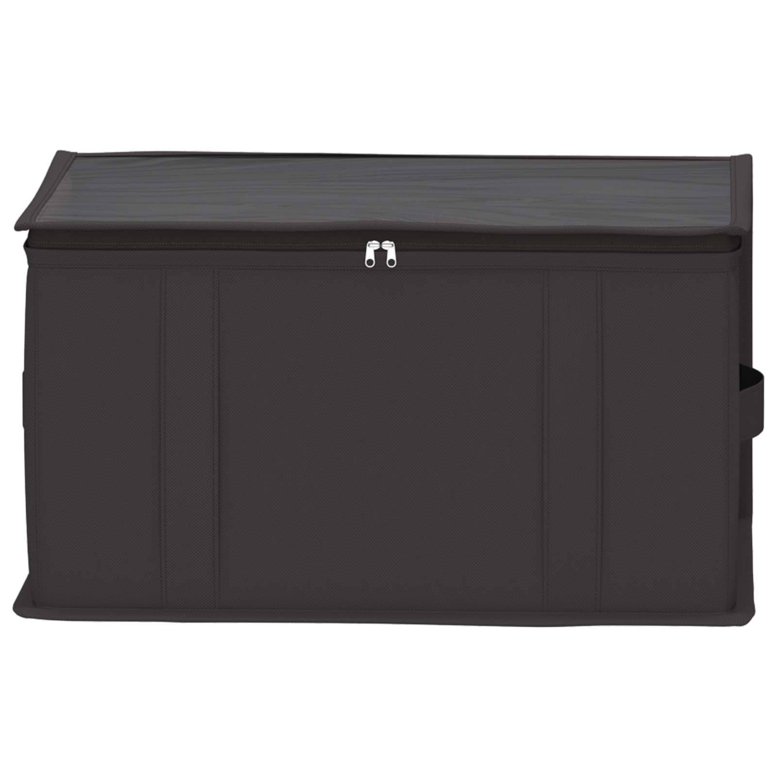 vidaXL Pojemnik na przechowywanie z przezroczystym oknem na górze 2 pcs
