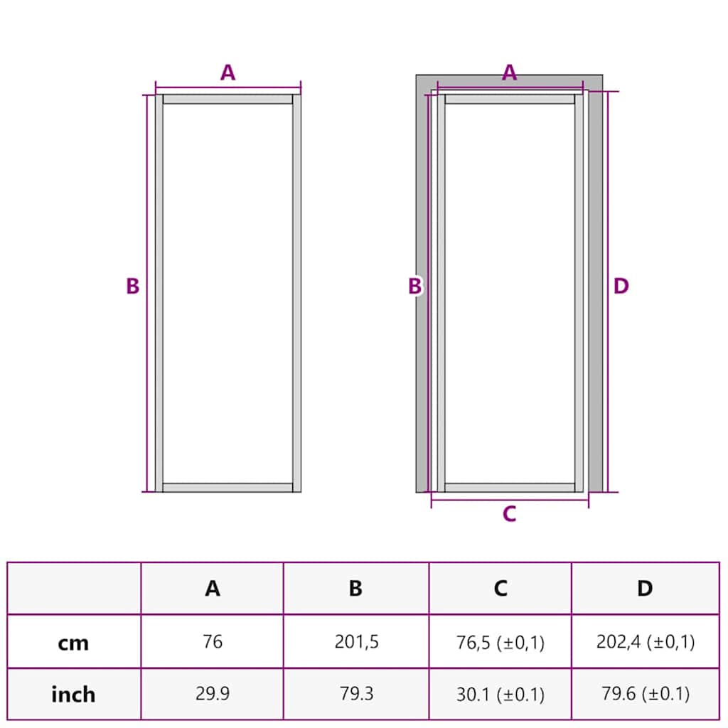 vidaXL Drzwi domowe 76 x 201,5 x 3,5 cm Aluminium i szkło hartowane