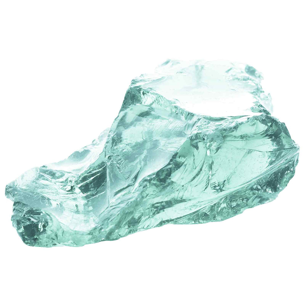 vidaXL Kamienie Ogrodowe Turkusowy 12 cm Szkło