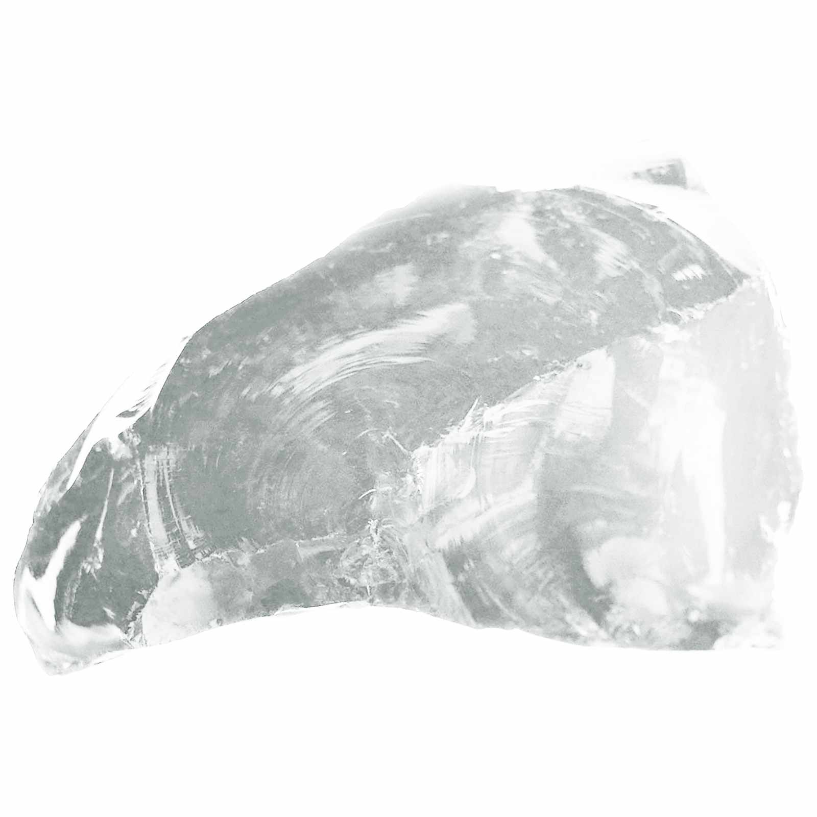 vidaXL Kamienie Ogrodowe Biały 12 cm Szkło