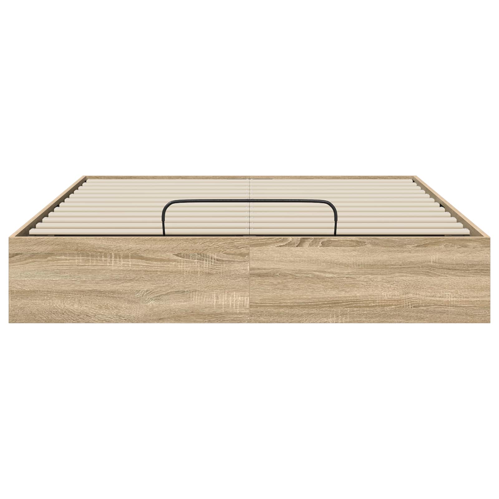 vidaXL Łóżko otomanowe z przechowywaniem Dąb Sonoma 203 x 120 x 25 cm